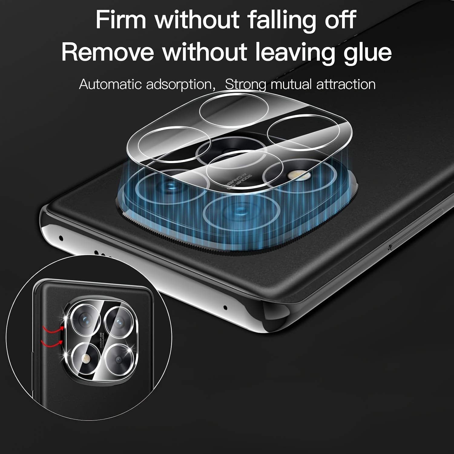 Yenwen Vetro Temperato Privacy Per Xiaomi Redmi Note 14 Pro 5G – 2 Pz Antispia + 2 Pz Protezione Fotocamera, 9H