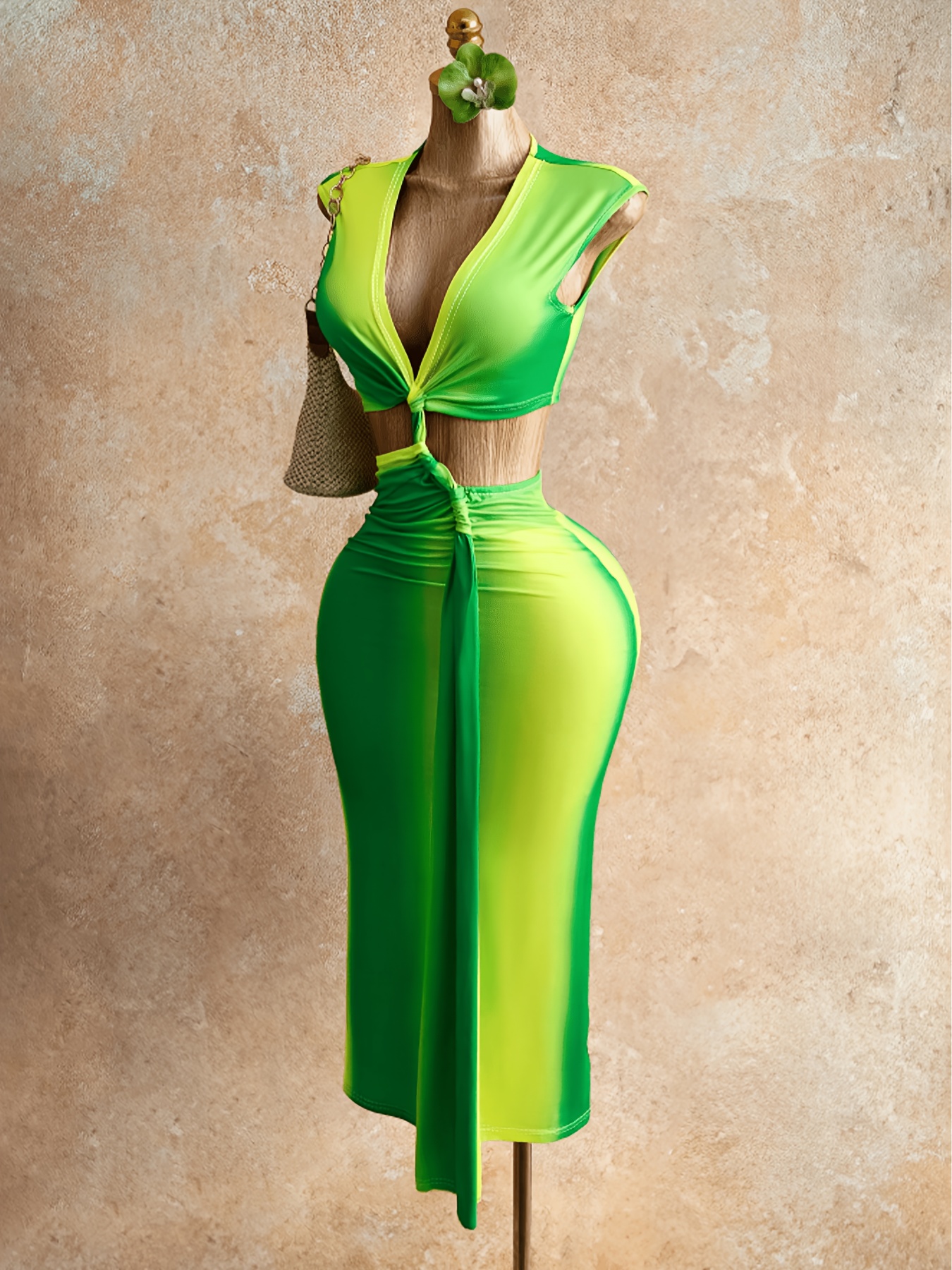 neon dress women sold on Temu New Zealand
