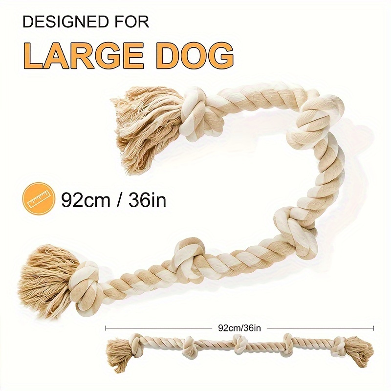 Cotton Rope Toys Medium Large Dogs 5 Tug - Temu