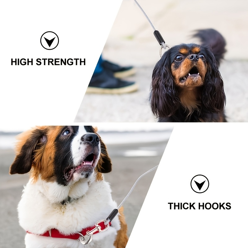 Anti-Bite Dog Leash for Small to Medium Dogs, Anti-Tangle Design