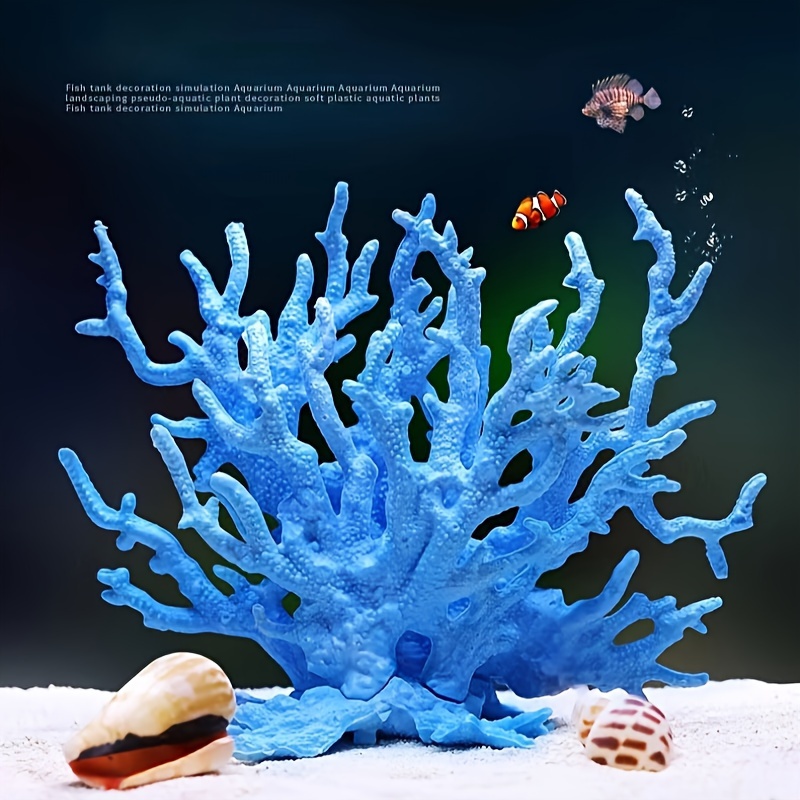 1pc Coral Artificial, Coral Falso Artificial Sob O Mar, Decorações De  Paisagismo De Tanque De Peixes