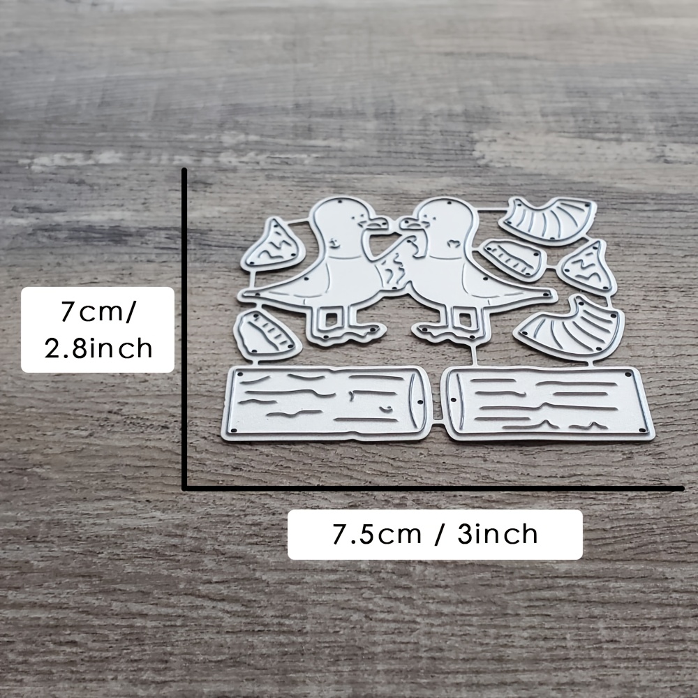 Catlove Seagull Animal Metal Cutting Dies Scrapbooking Mold Knife Stencil Die Cuts Card Making Craft Embossing New Dies