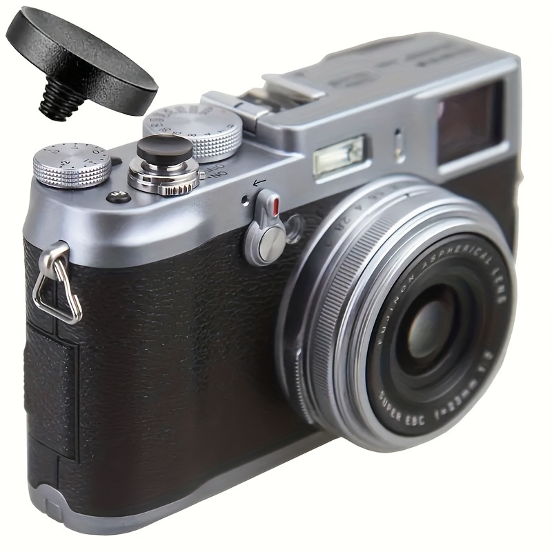 Brass Soft Shutter Release Button for Rolleiflex, Leica, Fuji