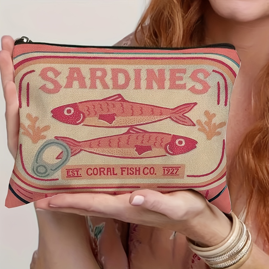 E-shop Modische Make-up Tasche mit Reißverschluss - Leichte, faltbare Reise Kosmetiktasche und Toilettenartikel Organizer - Perfektes Geschenk für