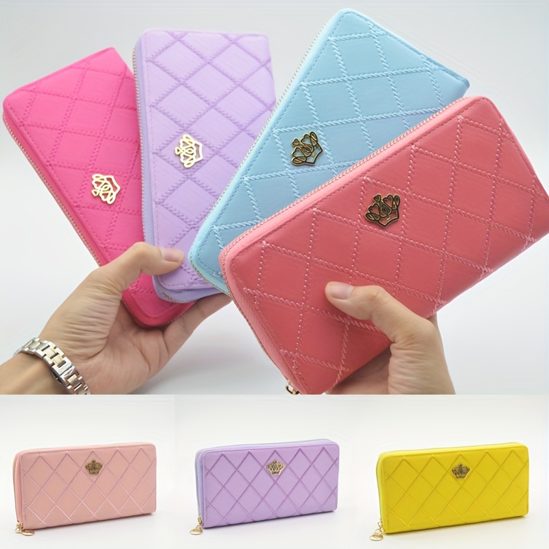 

Women Long Wallet, Pu Purse, Cellphone For