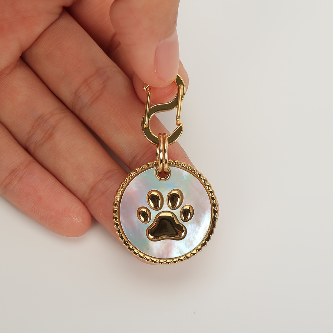TEMU Bijoux de Luxe pour Chien et Chat - de Incrustée de - Personnalisation -Perte pour Animaux de Compagnie