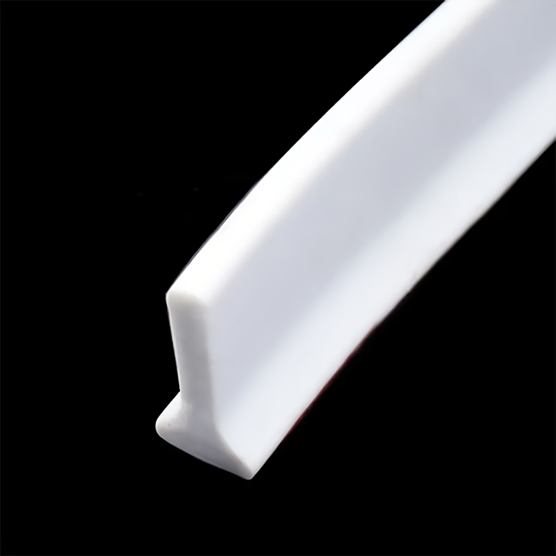 Image of 1pc Self-adhesive Sealing Strip For Bathroom And Kitchen - Shower Door Splash Guard, Countertop Edge Protector, Bathroom Floor, Dry And Wet , Washing Machine Floor, Balcony