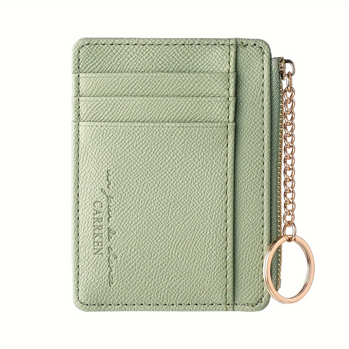 ☆LEMASQUE☆ Palette Zipper Coin Business Card Card Wallet C minimalist wallet credit card holder keychain zipper - Temu