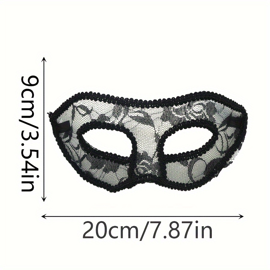 3 Stück Elegante Spitzenmasken Frauen Halloween Sexy - Temu ...