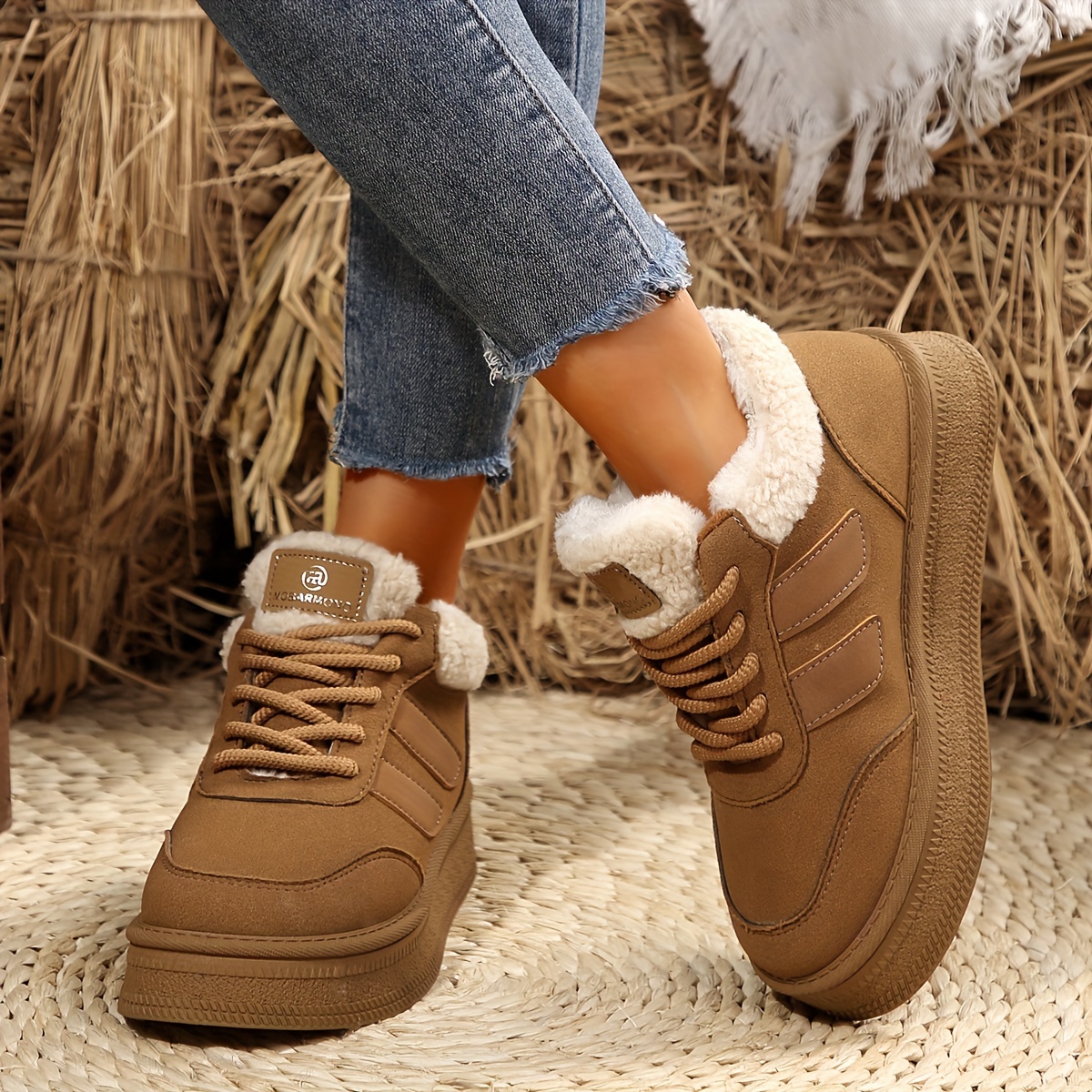 

Bottes molletières casual pour femmes