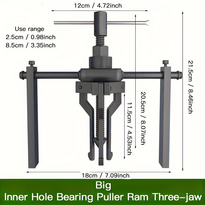 3 jaw inner bearing puller discount