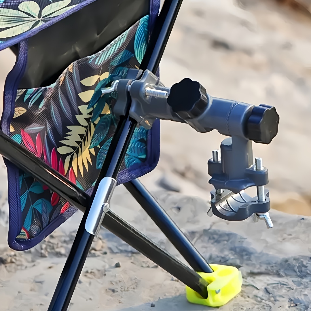 

1pc Universal Double Fold Connector, Multifunctional Fishing Box, Fishing Chair, Fishing Stool Bracket Accessories, Snap Connector, Umbrella Frame And Fishing Gear.