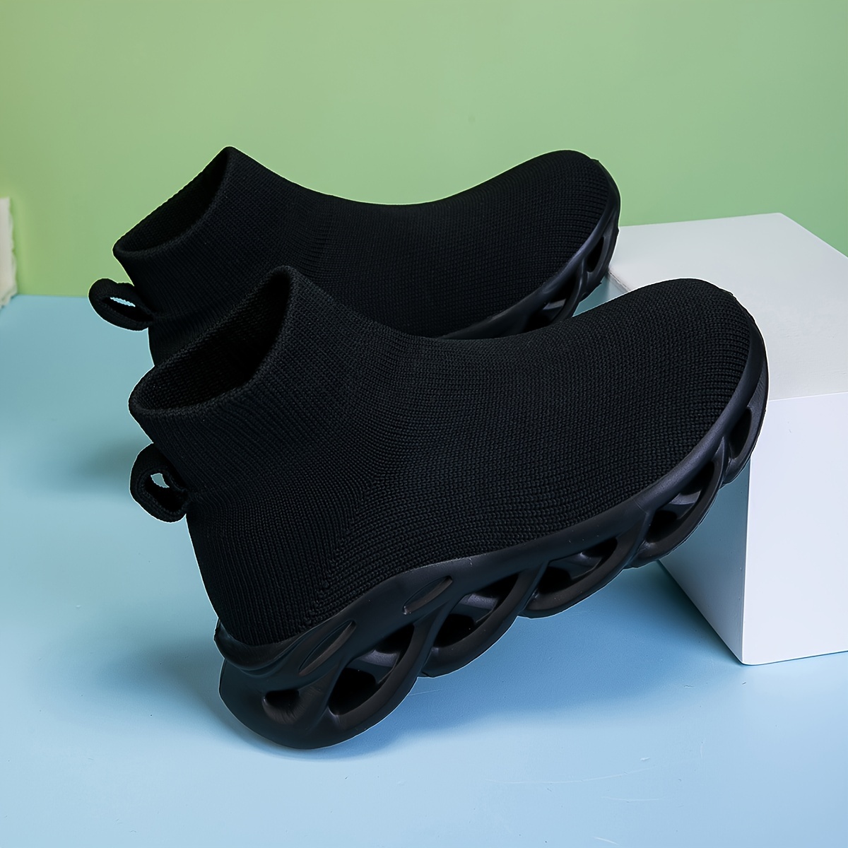 Girls' Casual High-Top Sneakers, Running Shoes