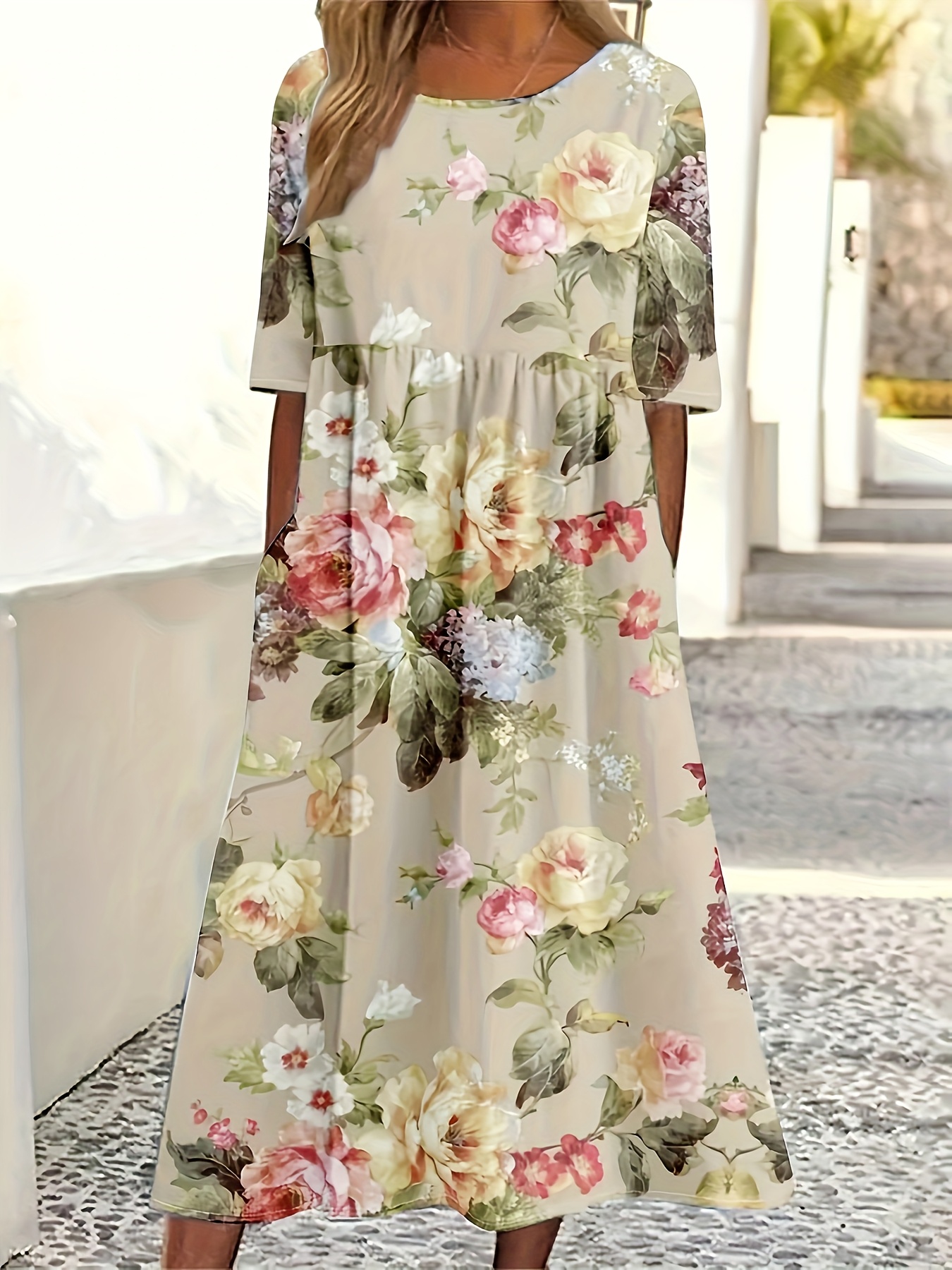 house dresses for women sold on Temu Canada