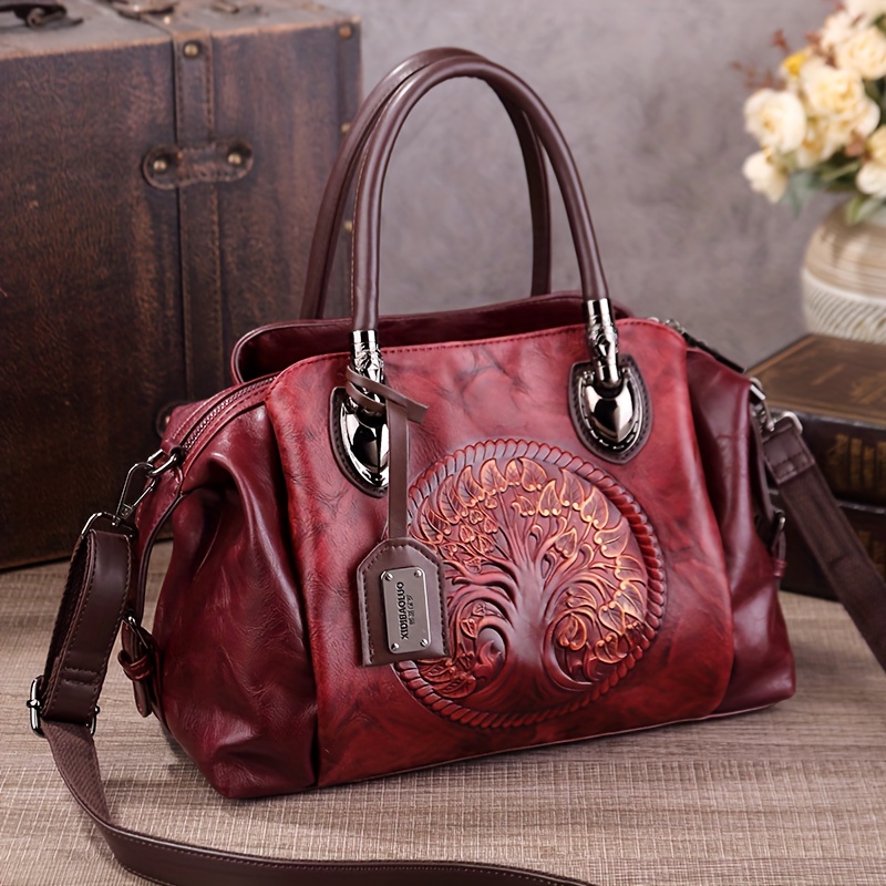 New Retro Women's Bag For Autumn/winter 2025 - A Stylish Large Capacity Shoulder Bag, Ideal For Commuting And Daily Use