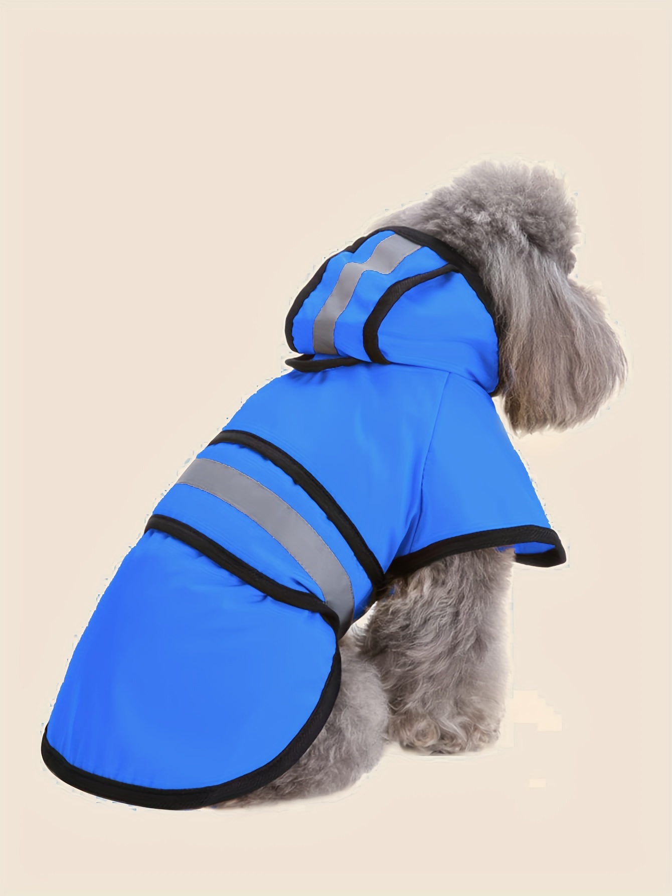 Pet raincoat, adjustable dog raincoat, thin and suitable for all seasons, with excellent waterproof performance. Available in 3 colors: yellow, blue and red. Complete sizes: XS, S, M, L, XL, 2XL, 3XL, 4XL. Suitable for all dog breeds.