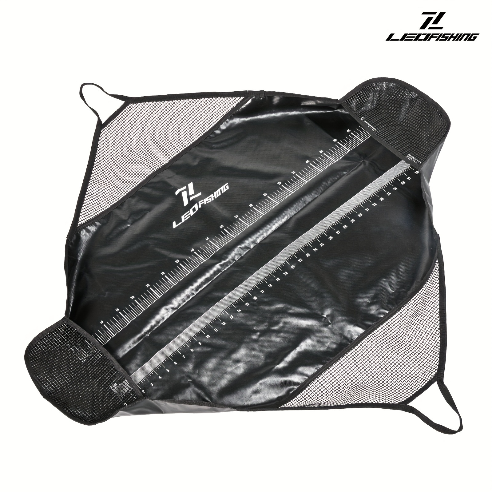 Image of Leofishing 1.2m/47.2in Fishing Unhooking Mat, Portable Foldable Mat With Length Measurement Ruler, Fishing , Carp Fishing Accessory