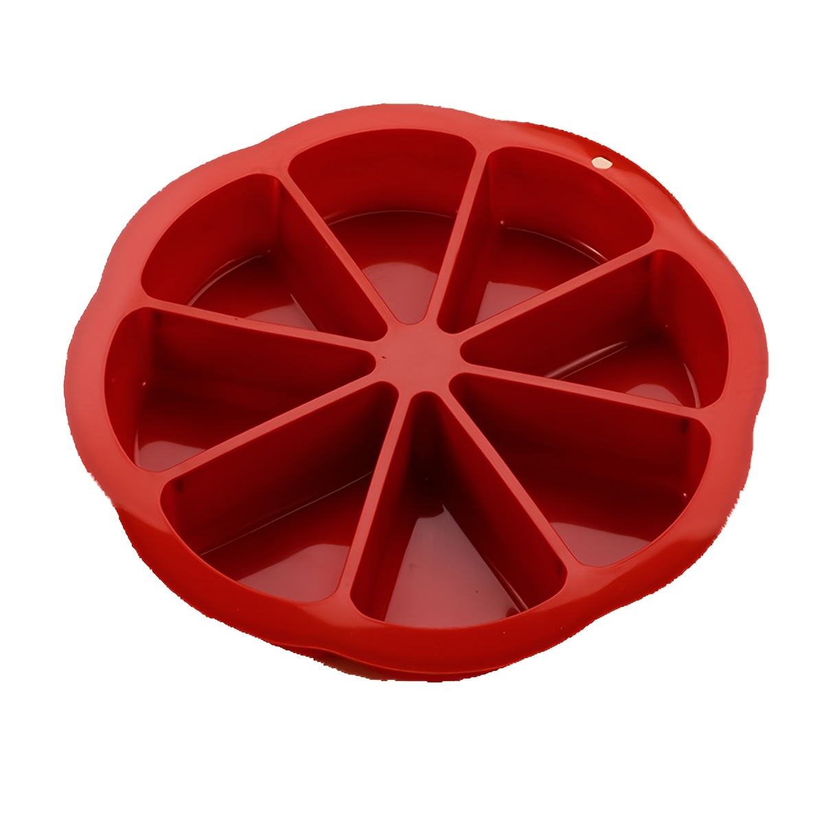 Versatile Silicone Baking Mold - 8- Triangle Cake Pan For Brownies, Scones & - Perfect For Christmas, Valentine&;s, Thanksgiving & Graduation