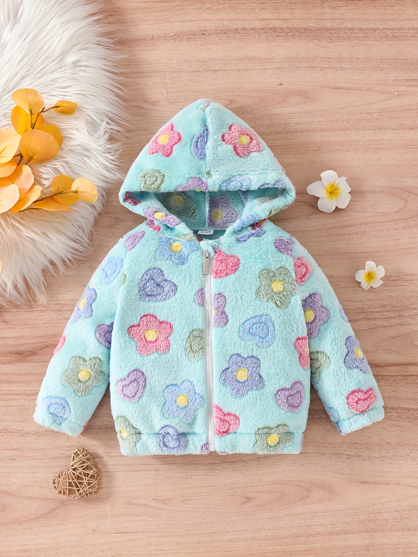 Baby Fleecejacke Mit Bärenohren - Kuschelige Winterjacke Für Neugeborene