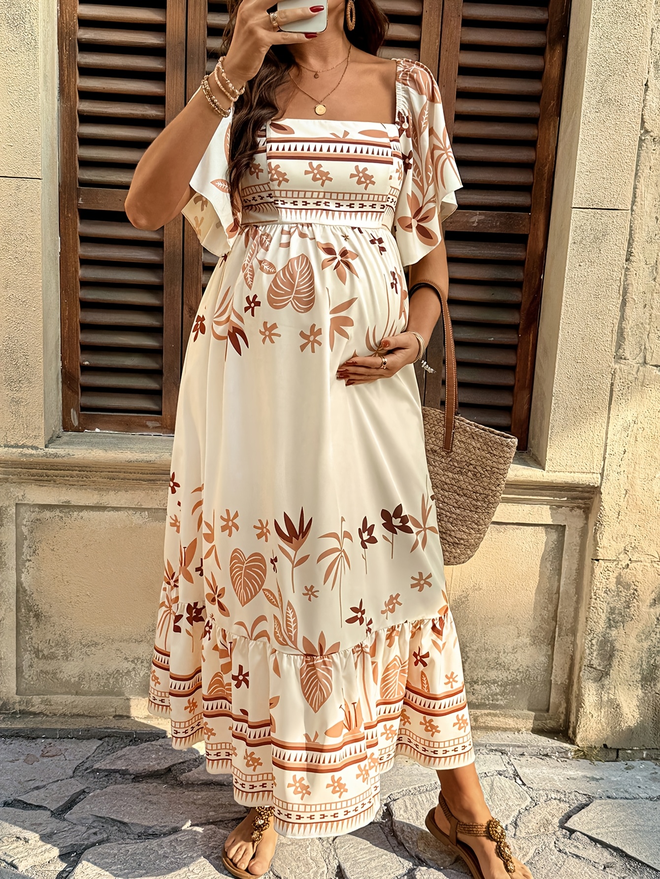 women maternity dresses sold on Temu United States