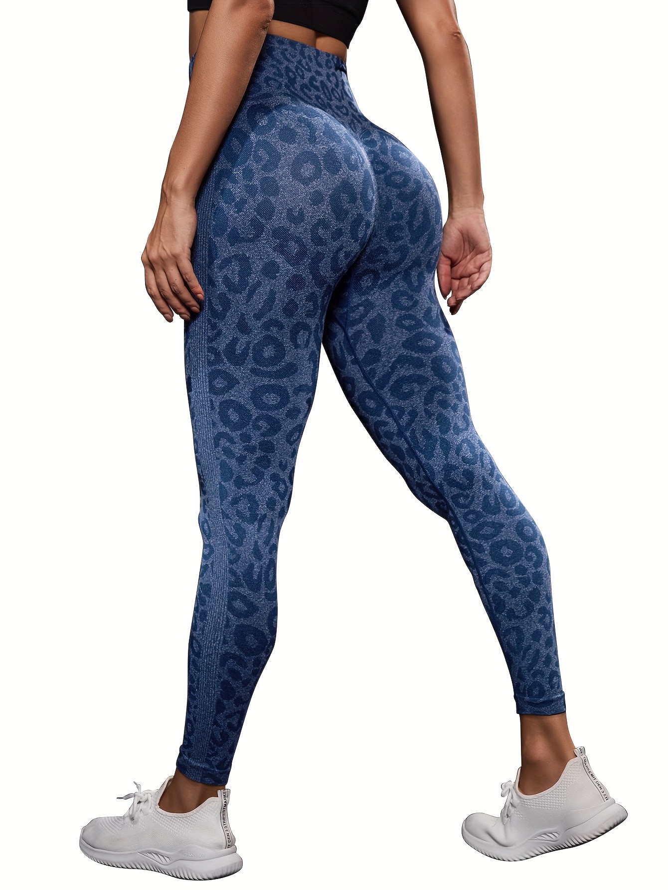 Gold Leopard Print High Waist Leopard Print Gym Leggings With Bubble Butt  Lift For Women Elastic Running Sport Pants For Gym, Squat, And Workout  H1221 From Mengyang10, $19.9