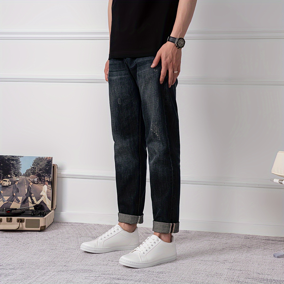 Denim Casual Shoes For Men Combo Junction Blue Formal Shoes For