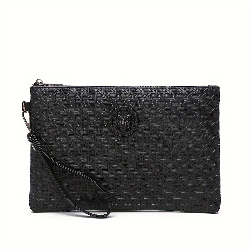 TEMU Men' Slim Wallet - Phone, Keys, And | Ideal For Daily And , Everyday Wallet | Sleek Wallet | Zipper Closure, Slim Wallet