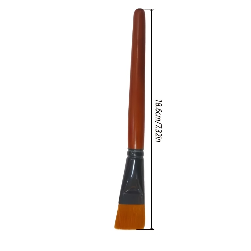 15pcs flat brown paintbrushes suitable for acrylics ideal for artists and crafts   small watercolor brushes are perfect for bulk painting and detailed oil work for  