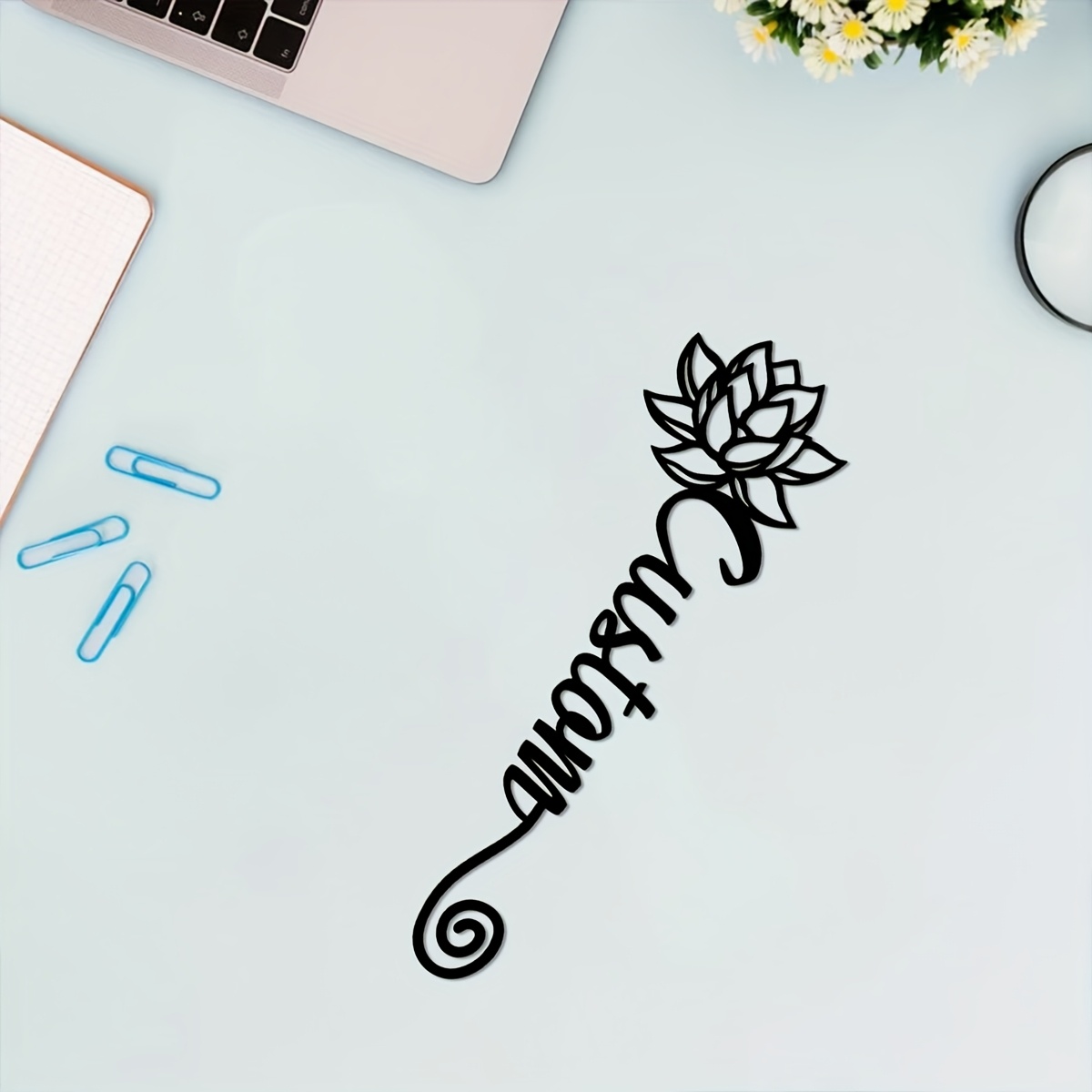 TEMU 1 personalizzato unico a forma di in metallo con personalizzato - Regalo per l'apprezzamento del insegnante, per la stagione scolastica gli