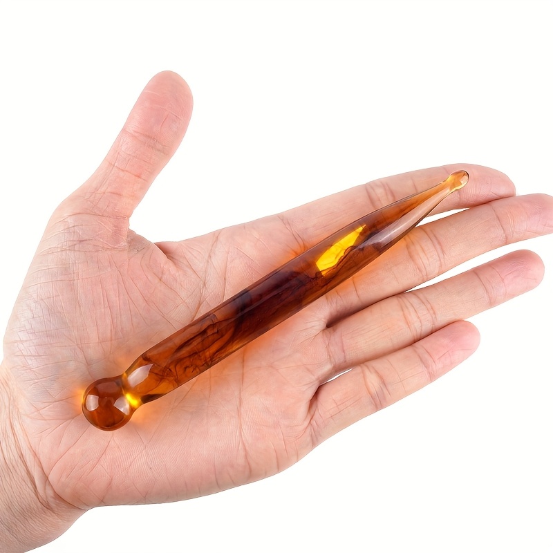 double headed manual massage tool resin face detoxifying ...