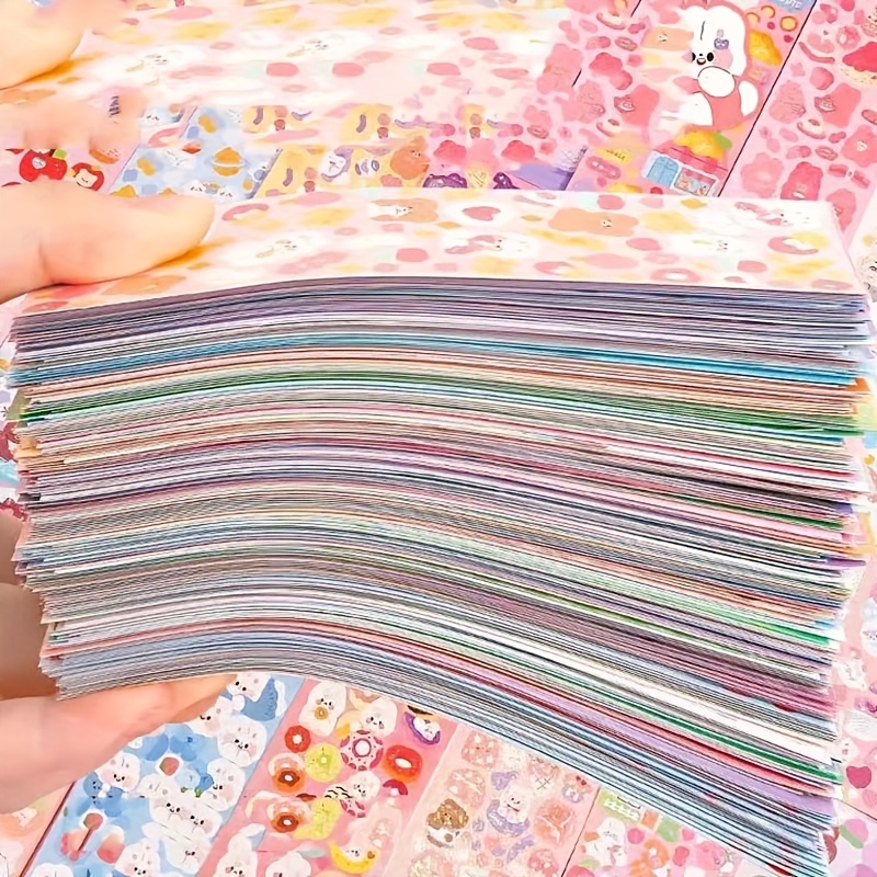 Image of 100 Sheets Of Diy Decorative Stickers For Scrapbooking
