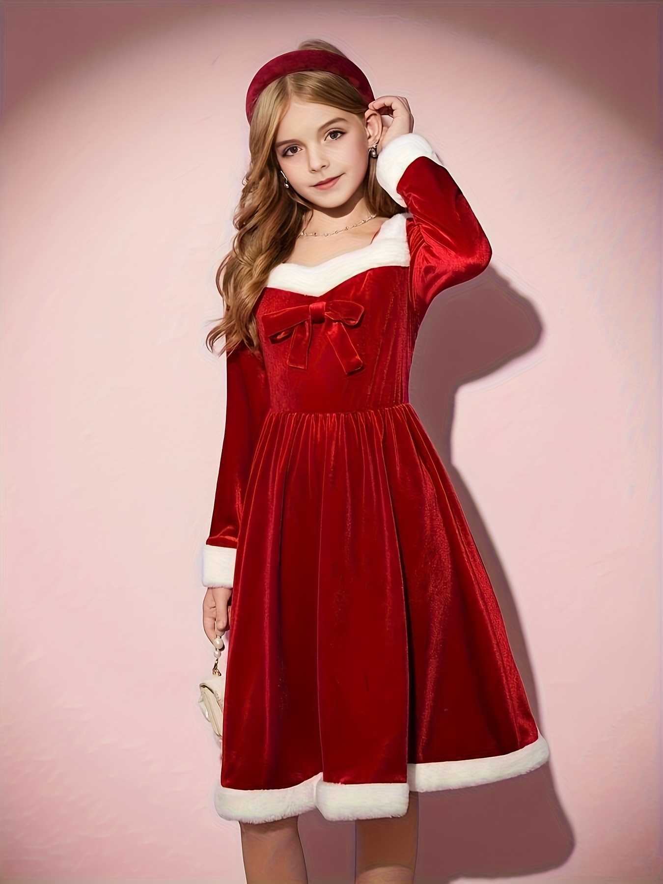 holiday dress teens KJ | TWEEN | Amelie Dress Black main image 1