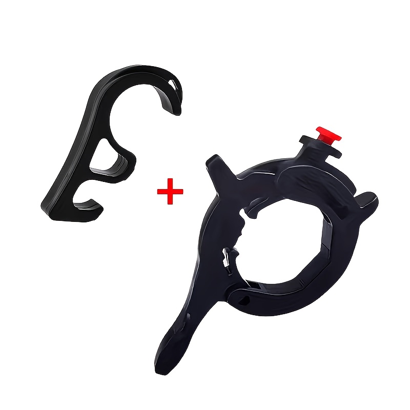 TEMU 2pcs Motorcycle Cruise Control Throttle Accessory, Universal Motorcycle Brake Hook, Parking Safety Lock, Bicycle Slope Parking Lock, Motorcycle