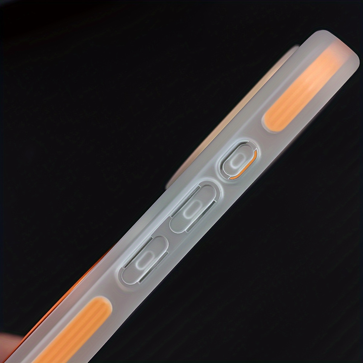 Magnetic shockproof case with ring stand for iPhone, matte back protective cover_voghion.com