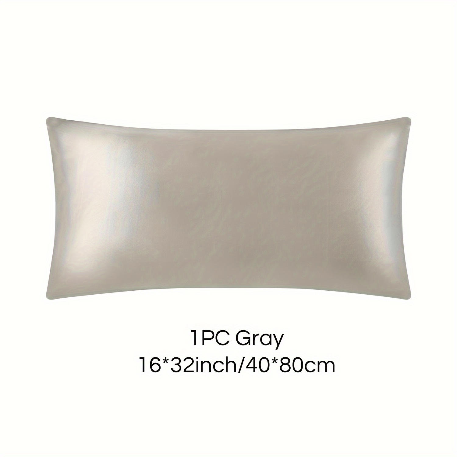 1pc Luxury Pillowcase, Soft Breathable Layered Quilted Silk Pillowcase For Sleeping, Invisible Zipper Pillow Protector For Bedroom Sofa Dorm Room Home Decor, Without Pillow Core
