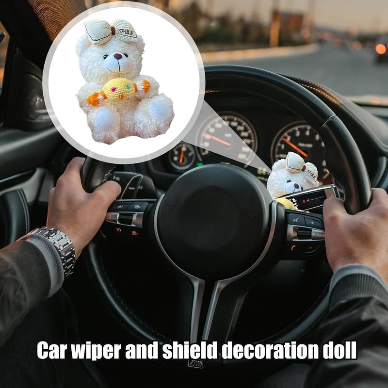 Tom And Jerry Car Dashboard Decoration - Cute Interior Accessory With No-Trace Adhesive For Desk Or Car