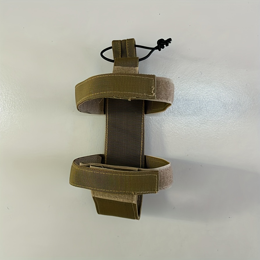 TEMU Nueva funda ajustable para botella de agua de exterior con cubierta protectora, riñonera táctica individual, funda térmica, riñonera simple para
