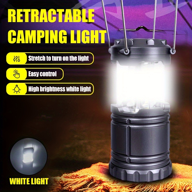 1/ 2 Pack Ultra-Bright LED Camping Lantern with Foldable Design -... product image 6