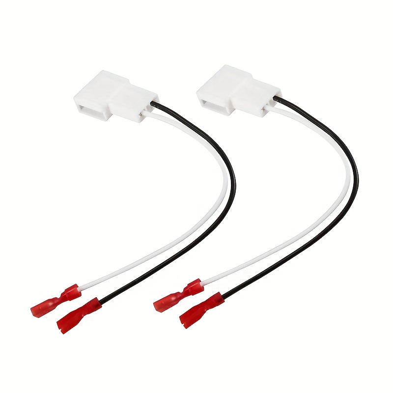 TEMU 2 Pack 72-8104 Speaker Harness Adapter Compatible With For Speaker Wire Harness Adapter Plug Compatible With For Tacoma Tundra Camry Corolla For