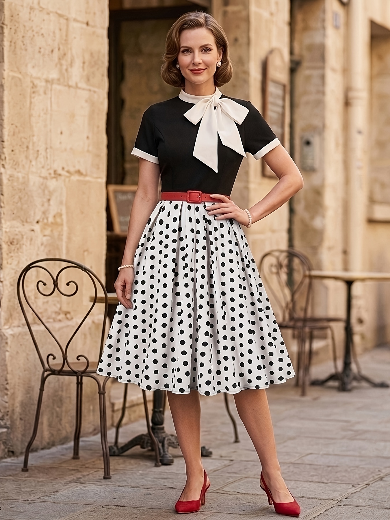dress for garden party Mini do not tumble dry. Size:35 Black And White Embroidery 2024 VACATION SHOP
