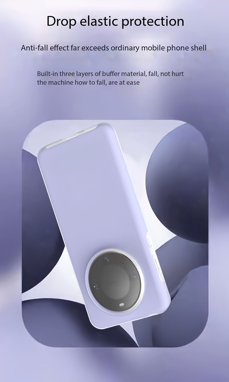 Minimalist Trend Jelly Color Solid Liquid Silicone Phone Case Suitable For HUAWEI MATE60, MATE60PRO, MATE50, MATE50PRO, MATE40, MATE40PRO_voghion.com