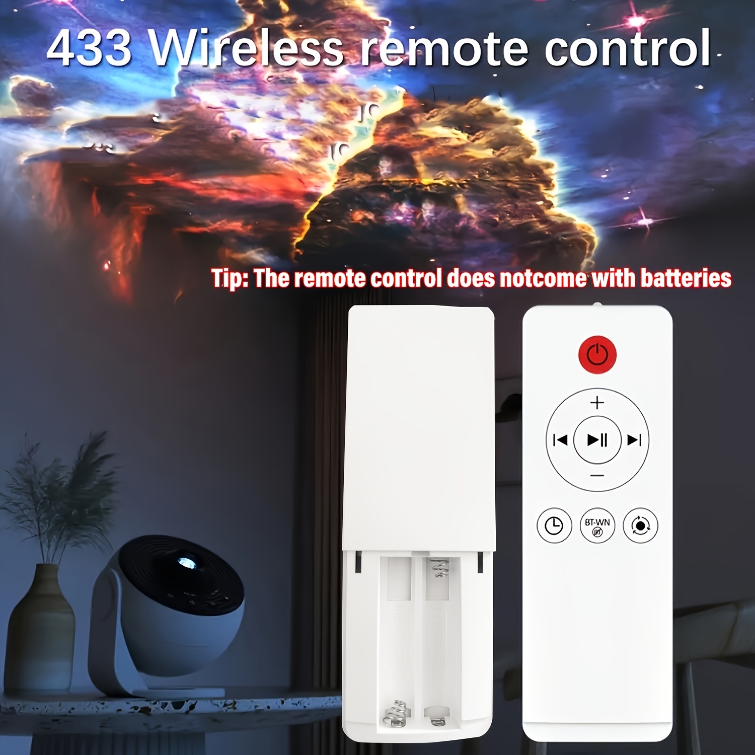 Smart Galaxy Projector Light Pro Globe with Wireless Function and Remote Control