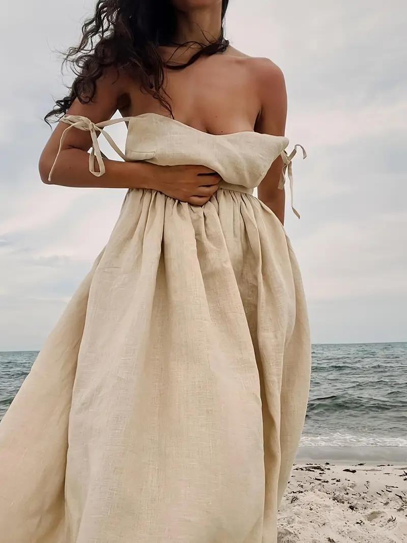 womens bohemian v neck sleeveless backless maxi dress - Temu Qatar womens bohemian v neck sleeveless backless maxi dress - Temu Qatar