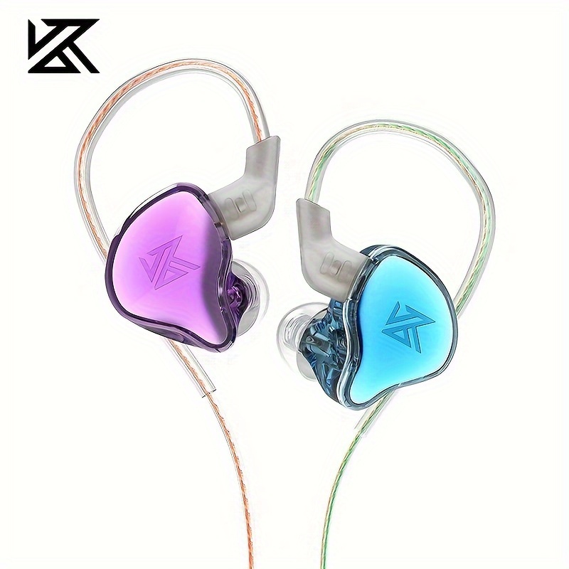 

Kz Edc In-ear Monitor, Hifi Stereo Stage/studio Iem Wired Noise Isolation Sports Headphones/earplugs/headphones, With Detachable Cable, Suitable For Musicians And Enthusiasts