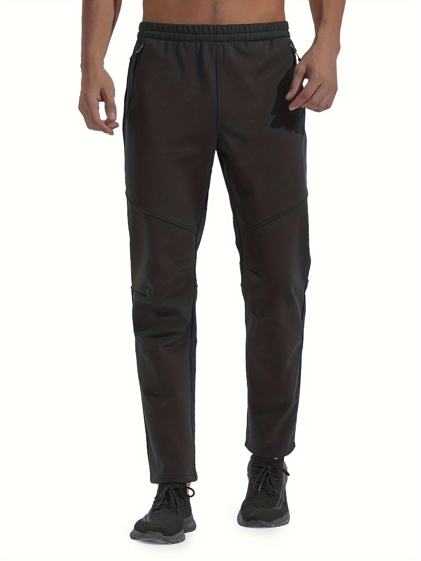 Men's Solid Tactical Pants Active Slightly Stretch - Temu