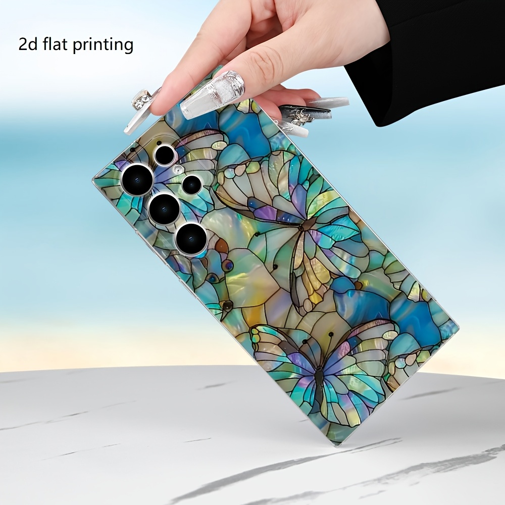 TEMU Phone Case: 2d Flat Colorful Transparent Phone Case, Suitable For Galaxy S26 Ultra, Galaxy S25 Ultra, A134g/5g, A14 4g/5g, A23, A24, A25, A32