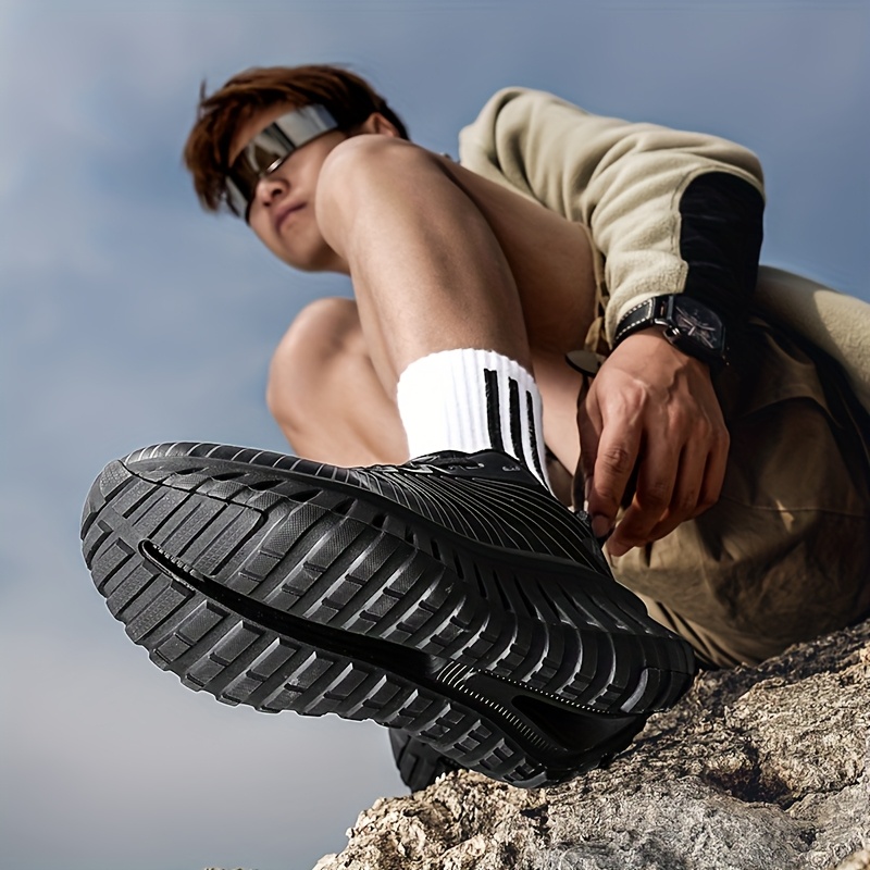 [Sneakers] TL990A393 Men'S Low-Top Soft-Sole All-Terrain Fashionable New Sports Running Shoes Breathable Casual Athletic Shoes Comfortable And Versatile, Trendy Design, Running, Hiking, Off-Road, Mountaineering Enthusiasts' All-Terrain Choice