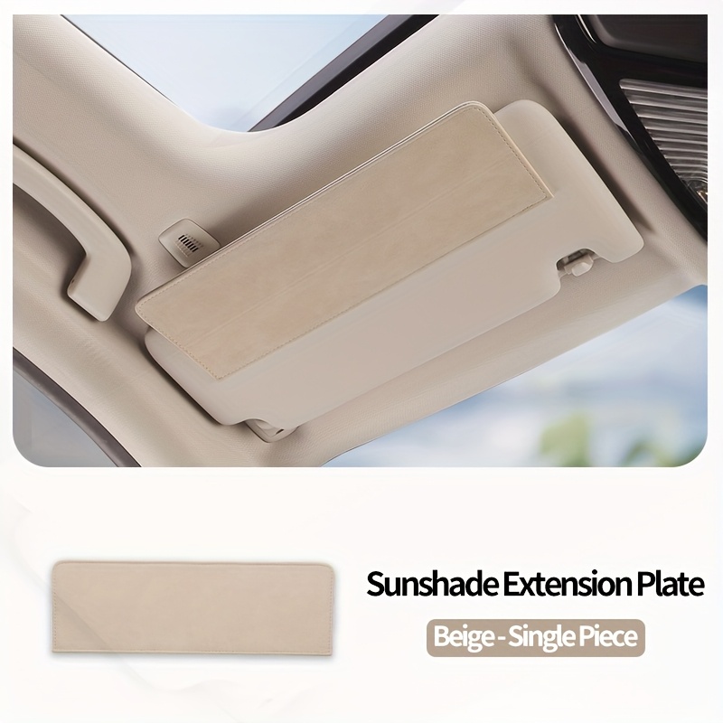 TEMU A Car Sun Visor Extender That Reduces Glare, Blocks , Features An Adjustable Clip, Suitable For Various Vehicle Models, And Is An Interior