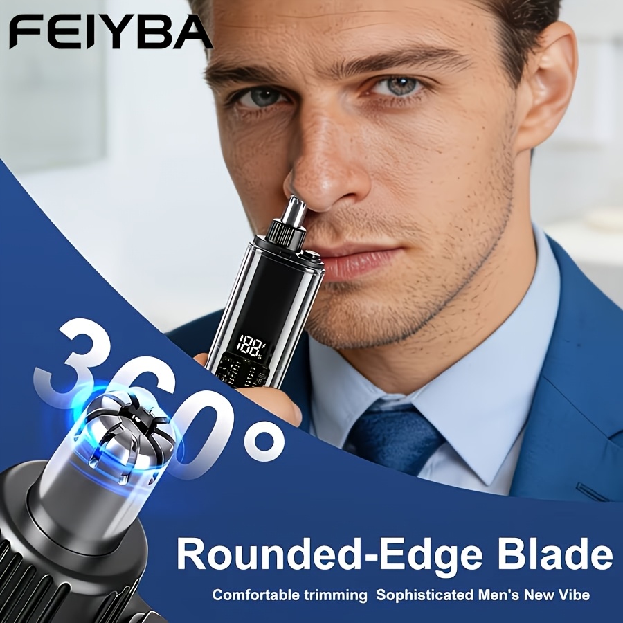 newly charging type for men and women professional nose hair trimming battery double blade easy to clean compact easy to to clean long Product details 4