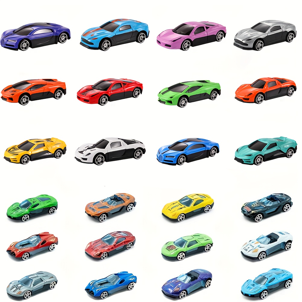 12 Alloy Racing Car Models Mini Alloy Toy Cars, Perfect For Birthday Or Halloween Gifts (random)